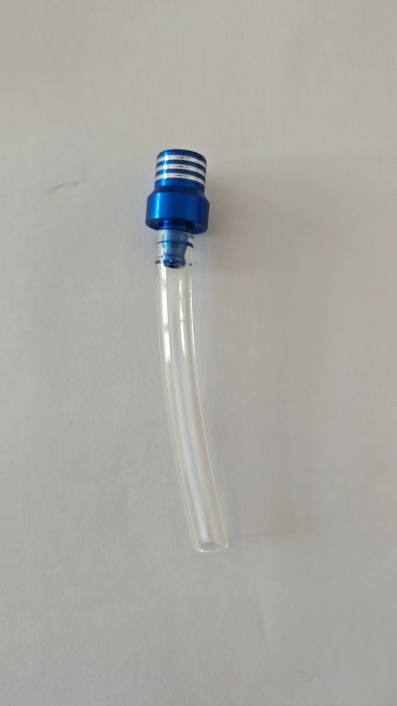 Blue (transparent tube with steel balls)