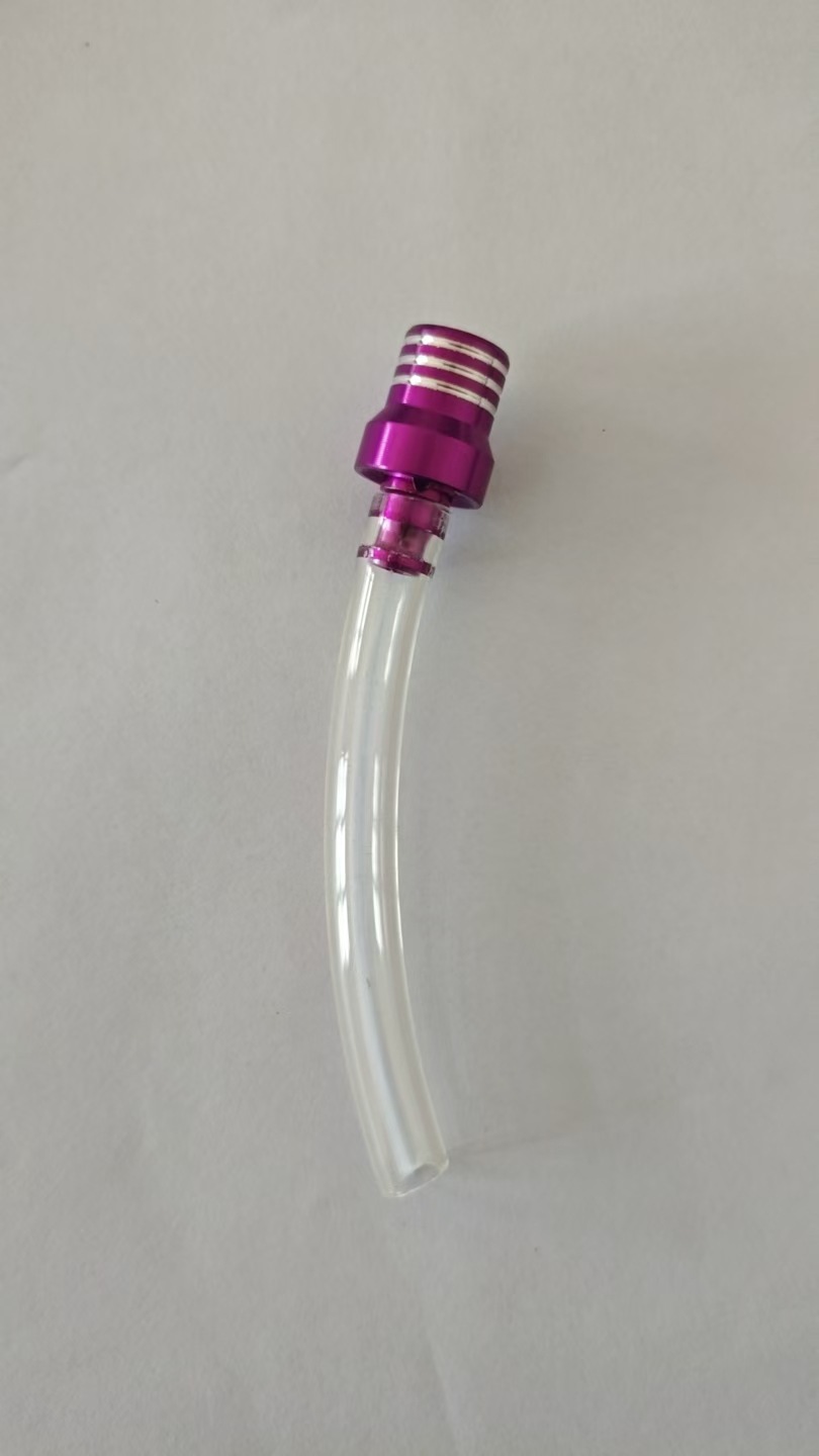 Purple (transparent tube with steel balls)