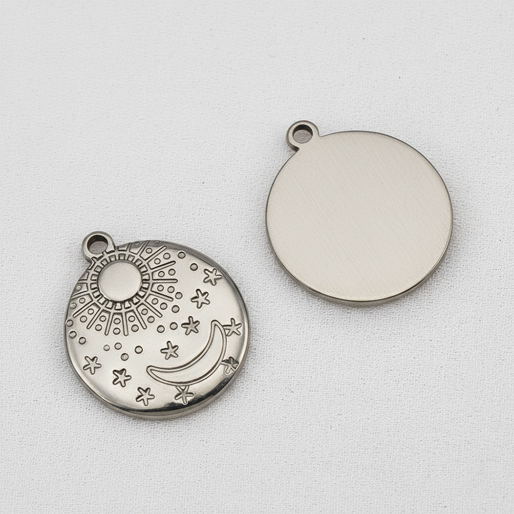1:Steel color-18.8x15.8mm