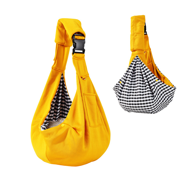Yellow Adjustable Buckle Bag Shoulder Pad 2415#