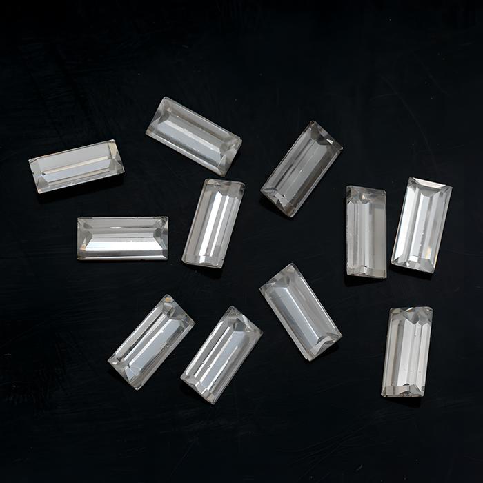 White trapezoid diamond 2*4mm