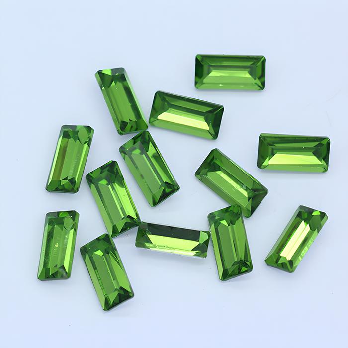 Grass green (natural color) trapezoid diamond 2*4m