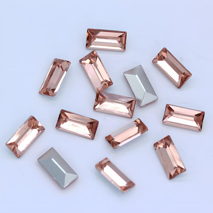 Water red (natural color) trapezoidal diamond 2*4m