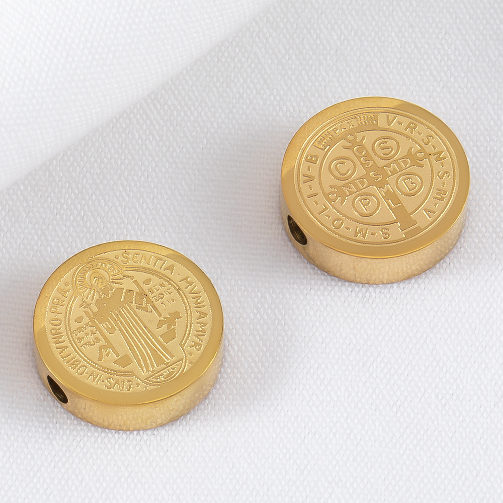 gold 12mm 5pcs