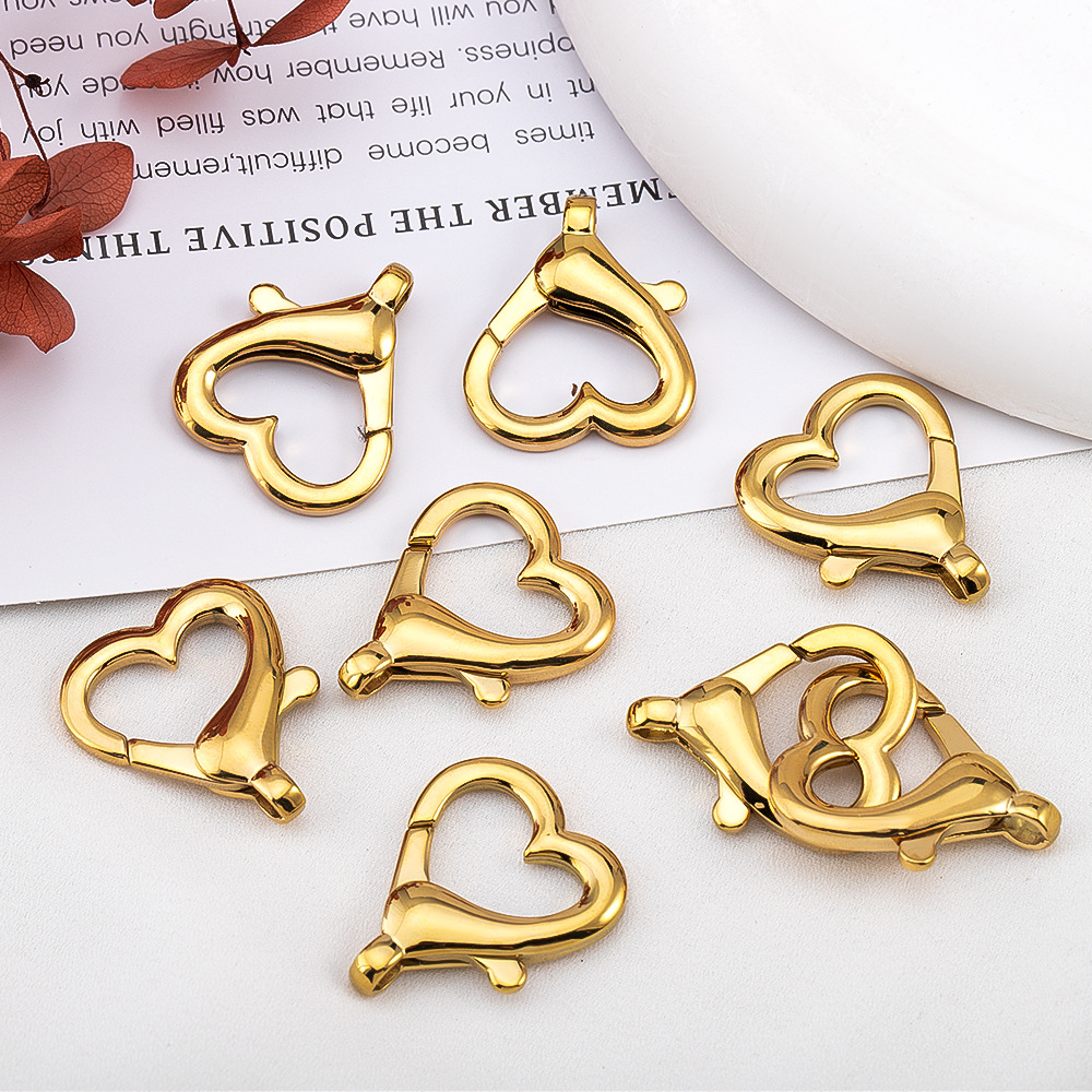 Gold-21.6x26mm 2pcs