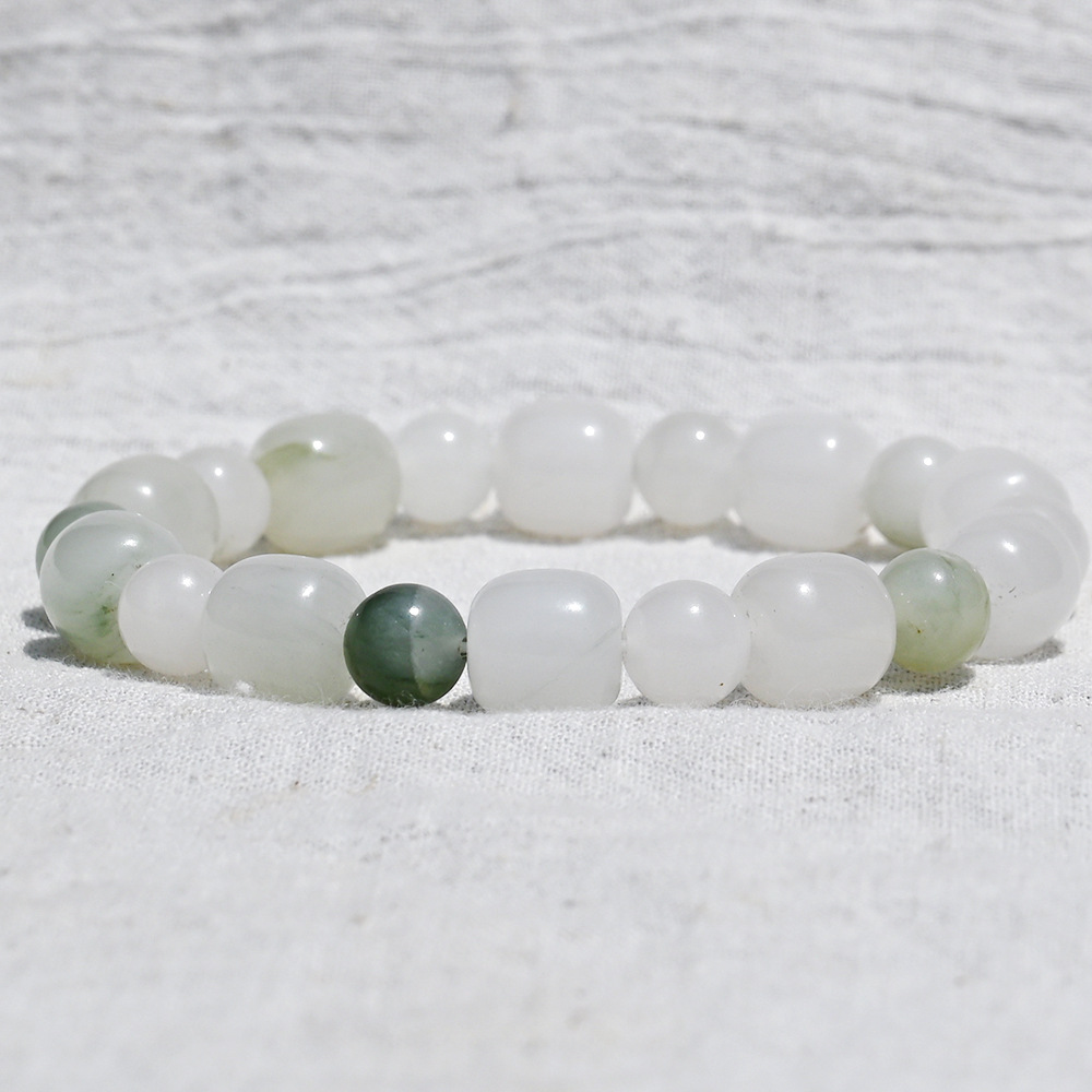 Tianshan green bucket beads