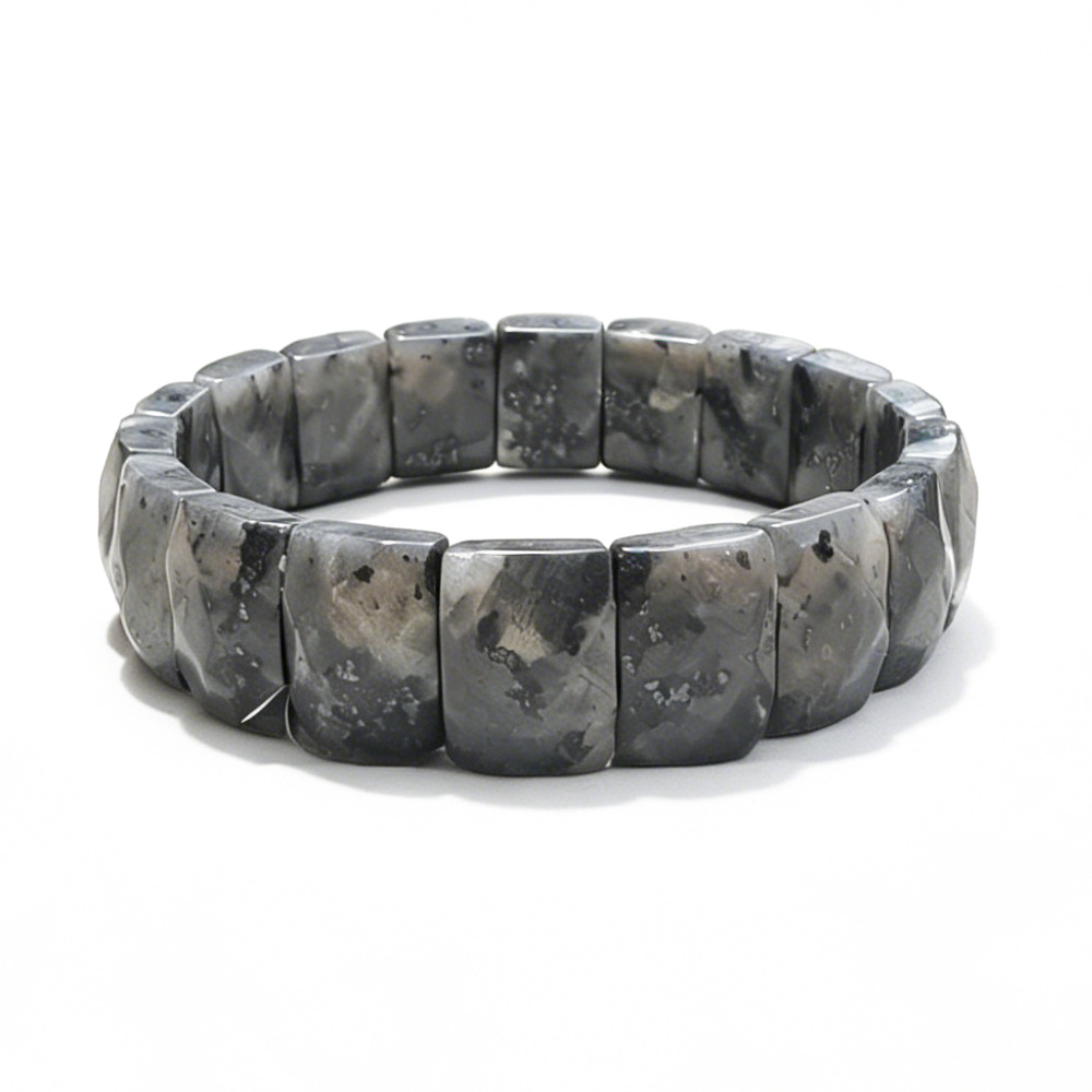 Black glitter stone