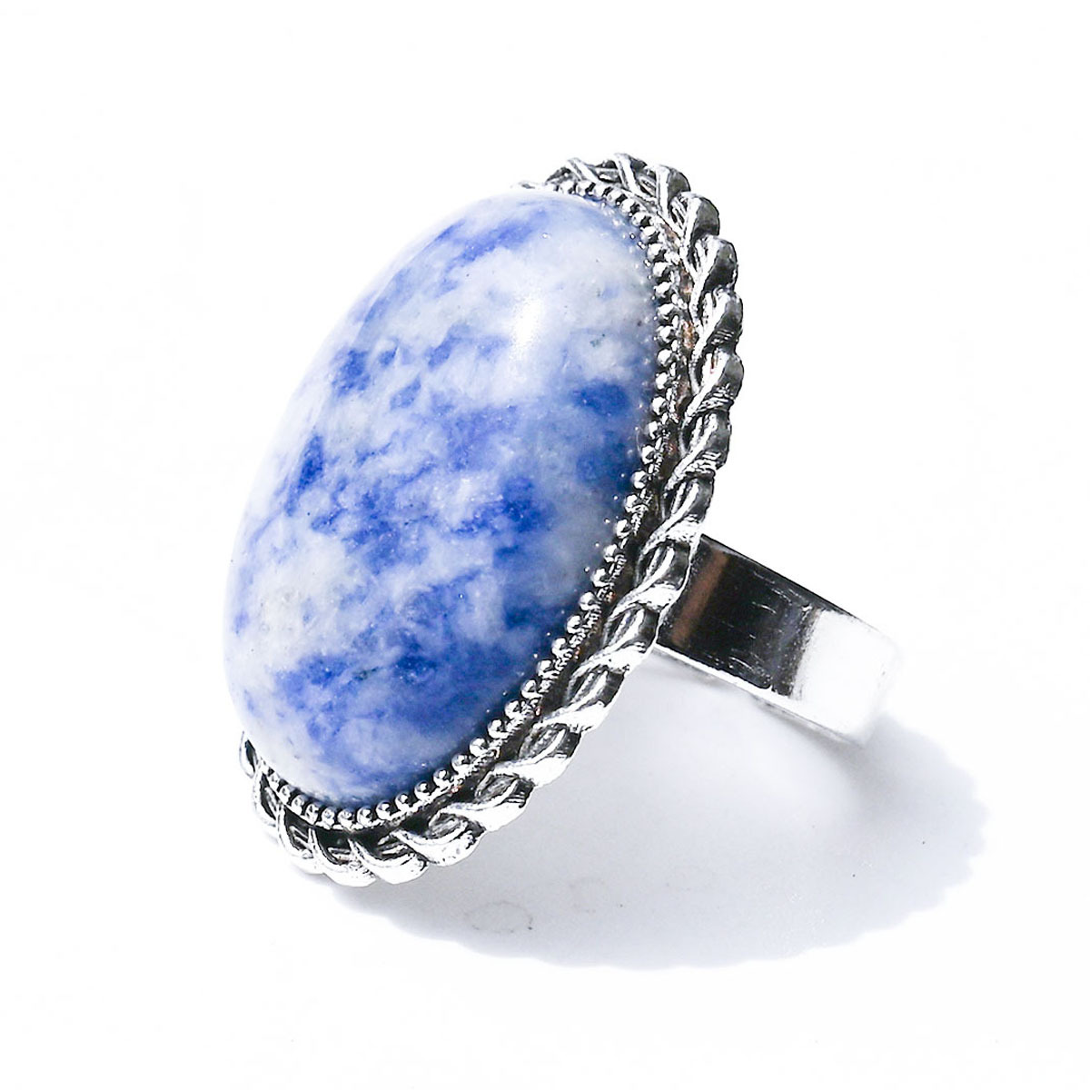 Blue dot jade