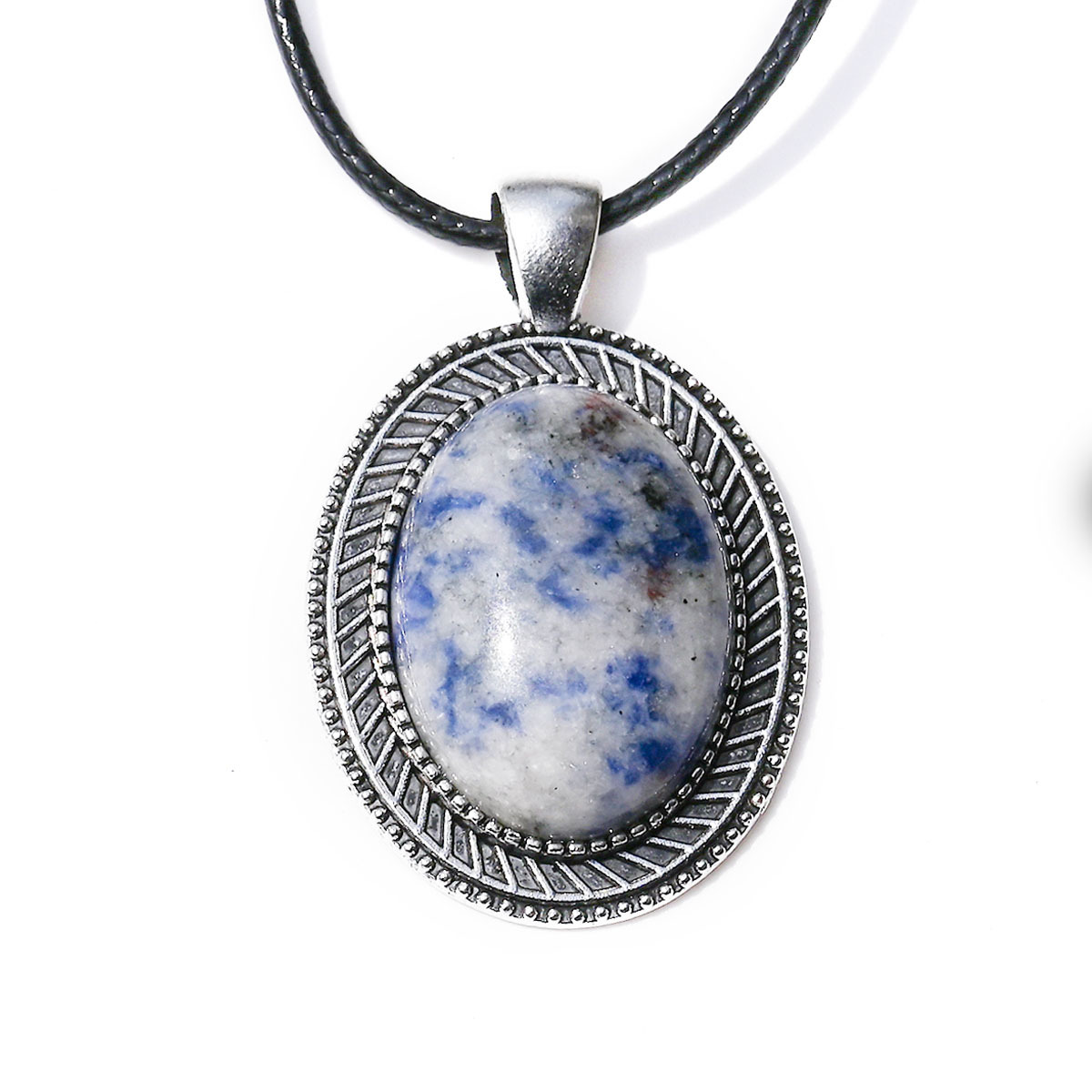 Blue dot jade