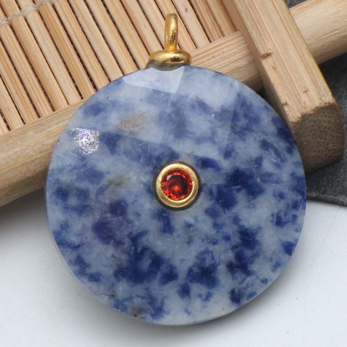 Blue Spot 25.4x7.8mm