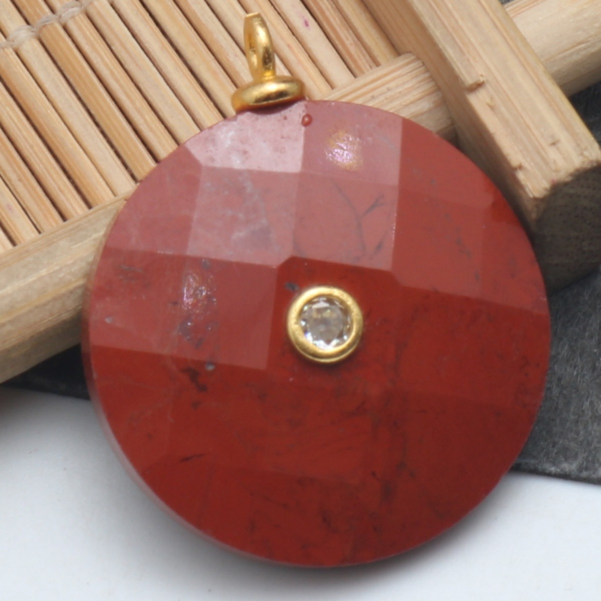red jasper 25.4x7.8mm