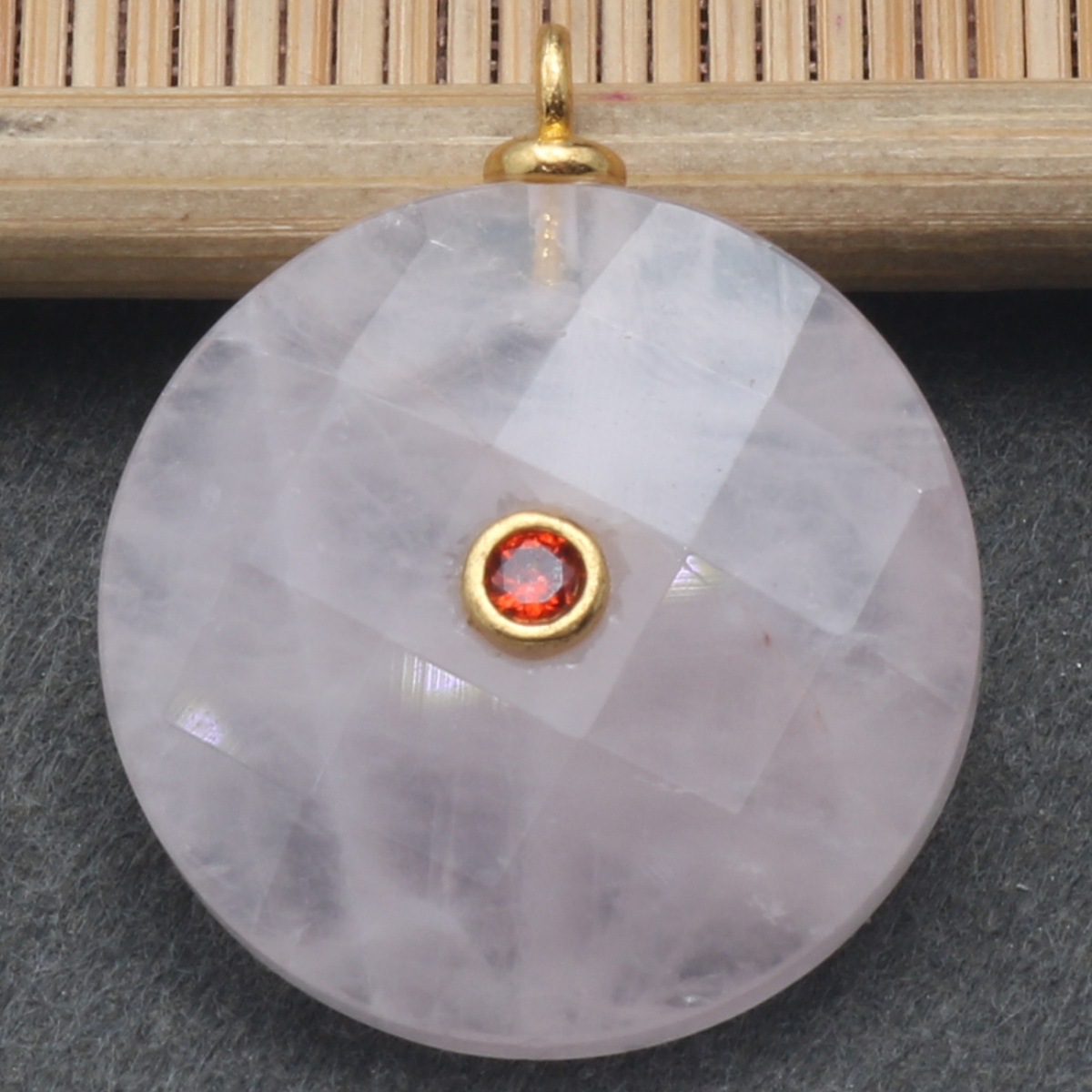 Rose Quartz 25.4x7.8mm
