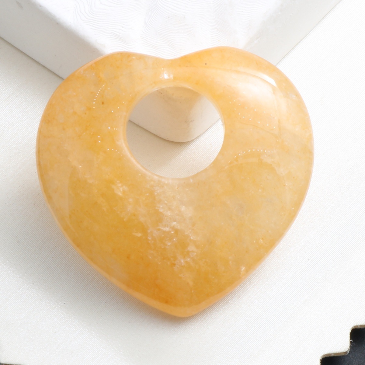 Yellow Hematoid Quartz 30x7mm