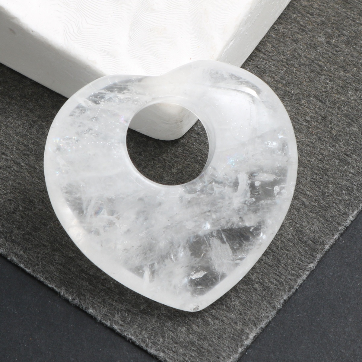 Clear Quartz 30x7mm