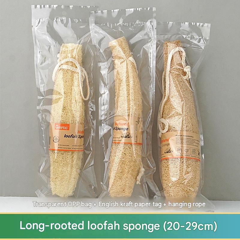 Long-rooted loofah-soft (20-29cm maximum diameter of 6cm or more)