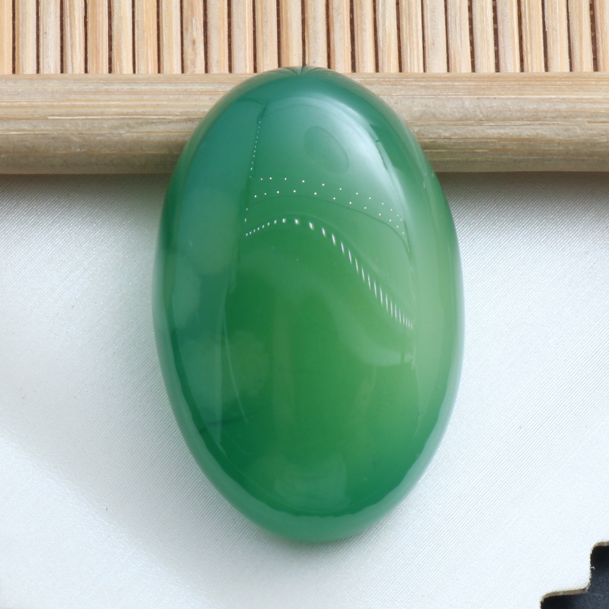 deep Green Agate A 30*20*8mm