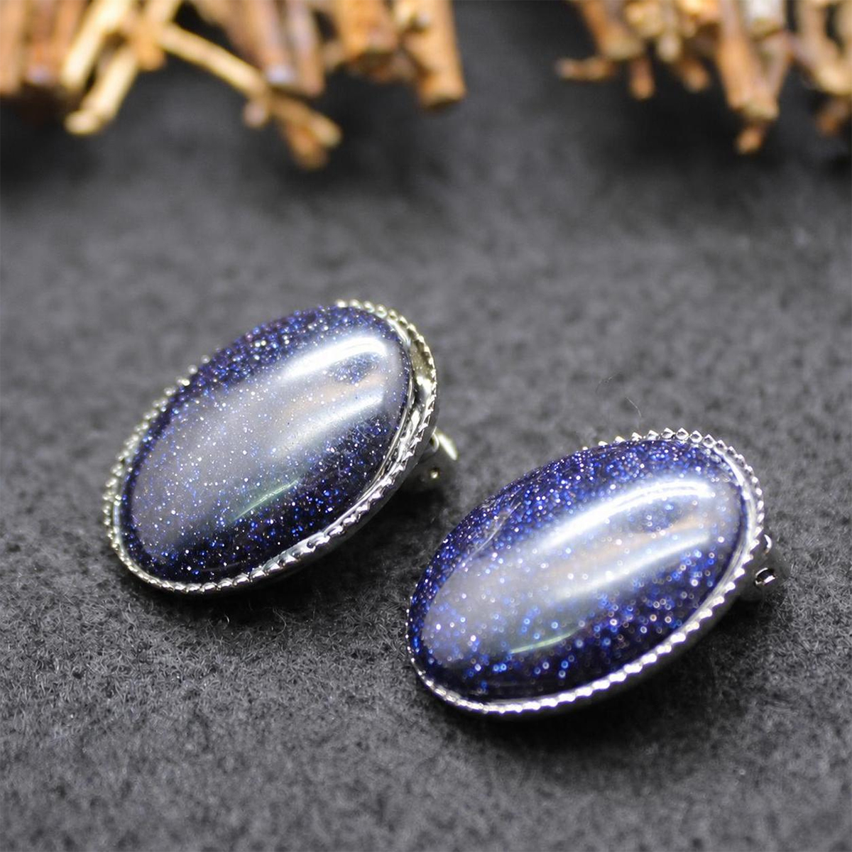 Blue sandstone 16x20mm