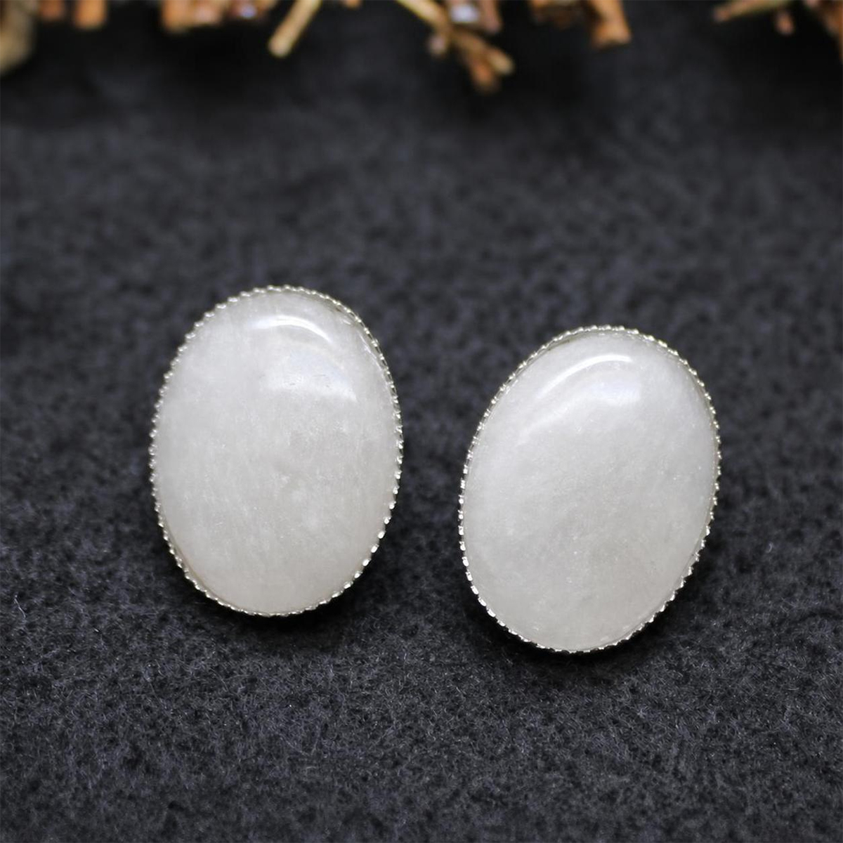 White crystal 16x20mm