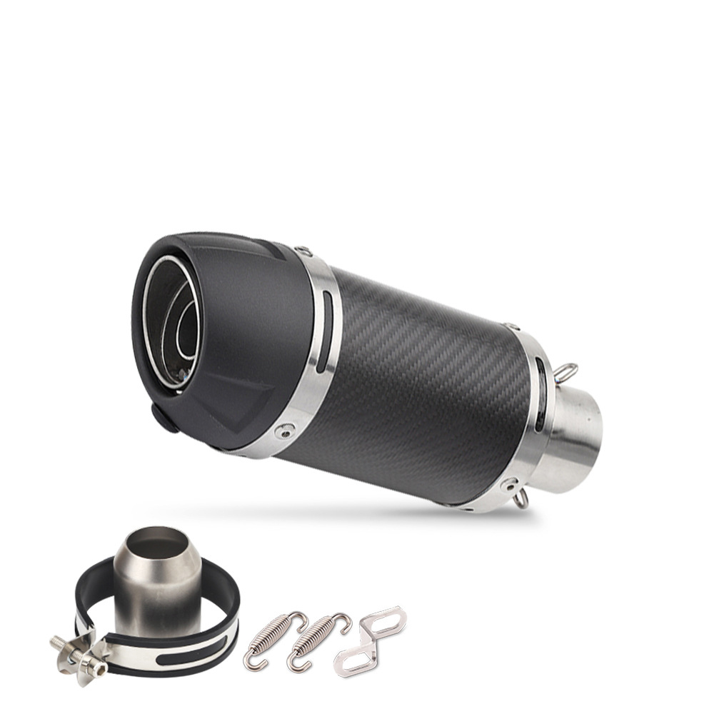 F02-short matte carbon fiber black head
