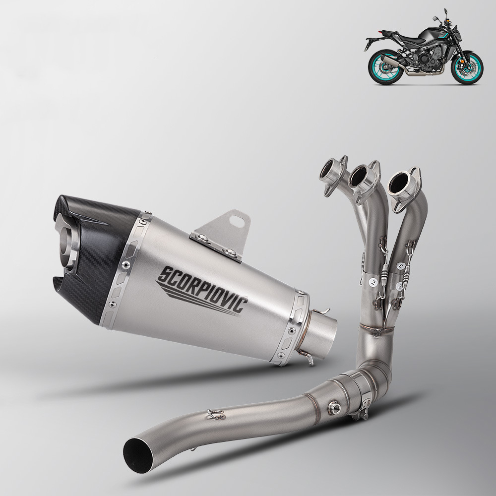 Mt09 double oxygen port bottom row front section   big head at2 titanium color real carbon head (21-25 years)