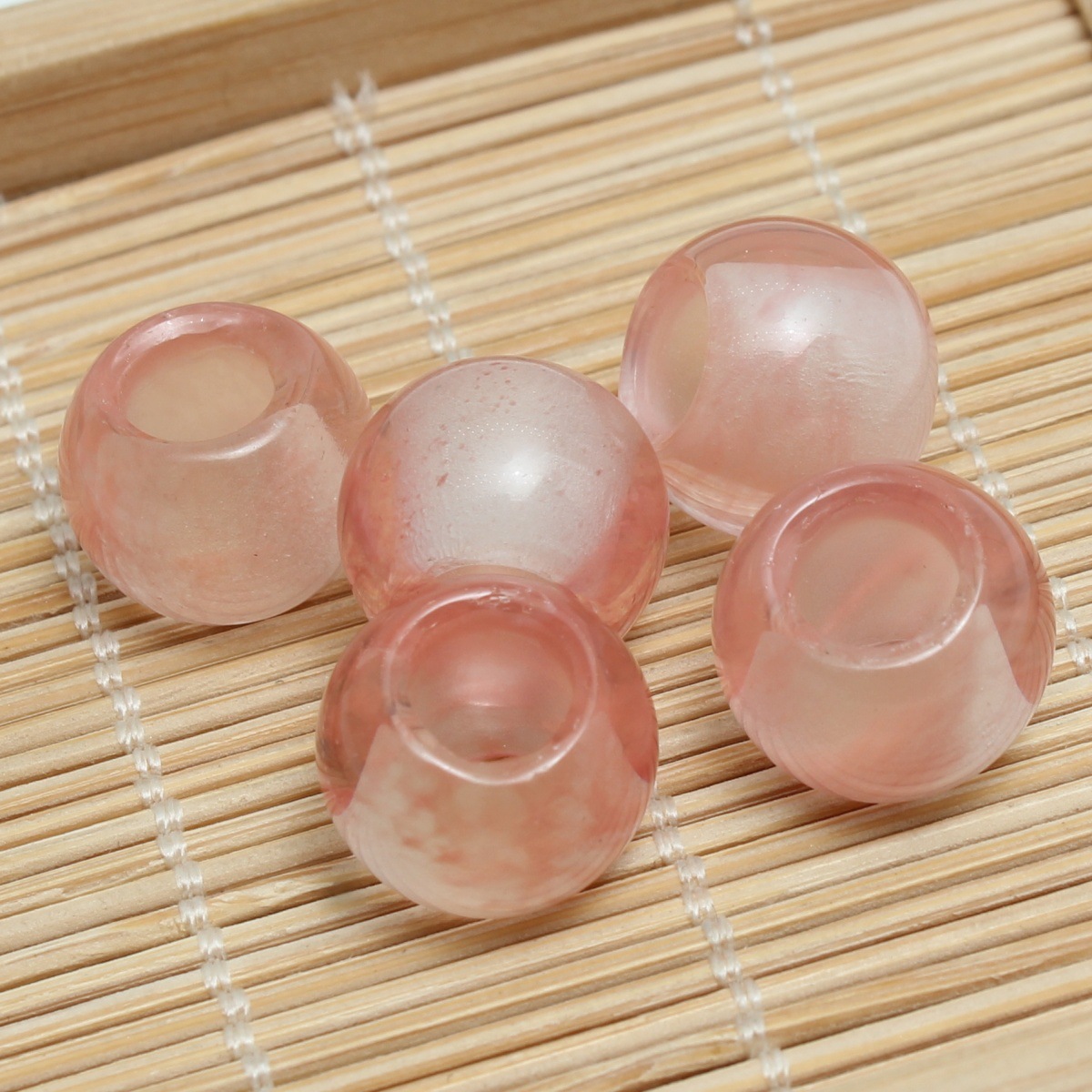 Strawberry crystal 10mm (inner diameter 4mm)
