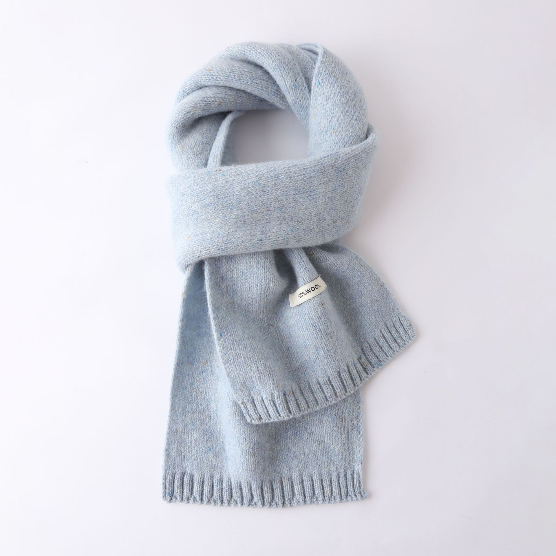 clip flower light blue