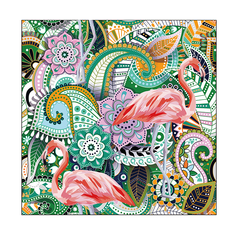 Flower flamingo-s