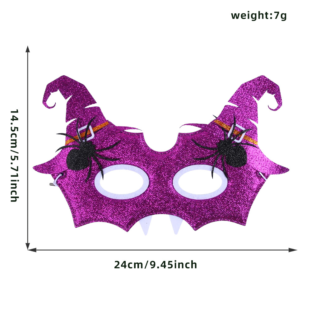 Purple witch hat spider style