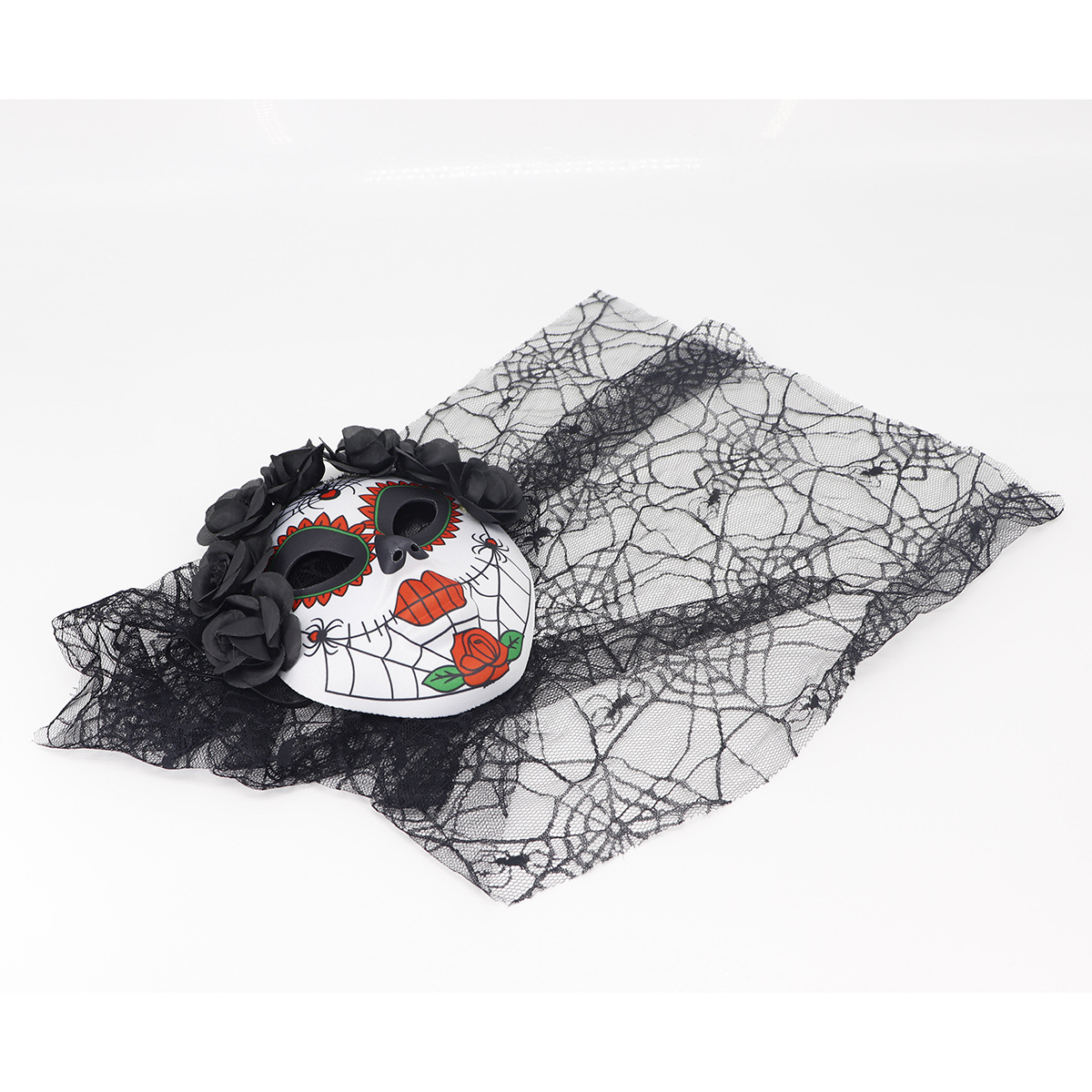 Full face spider web eva