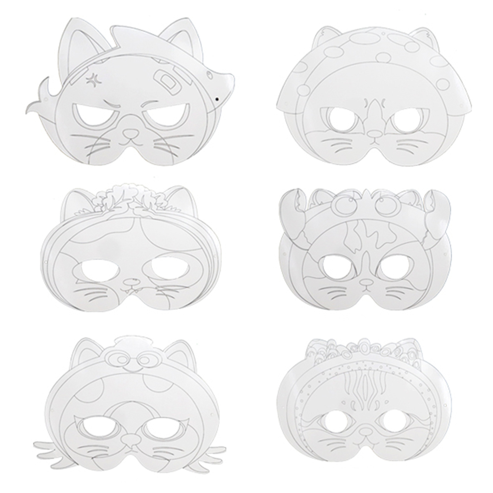 6 pcs set C