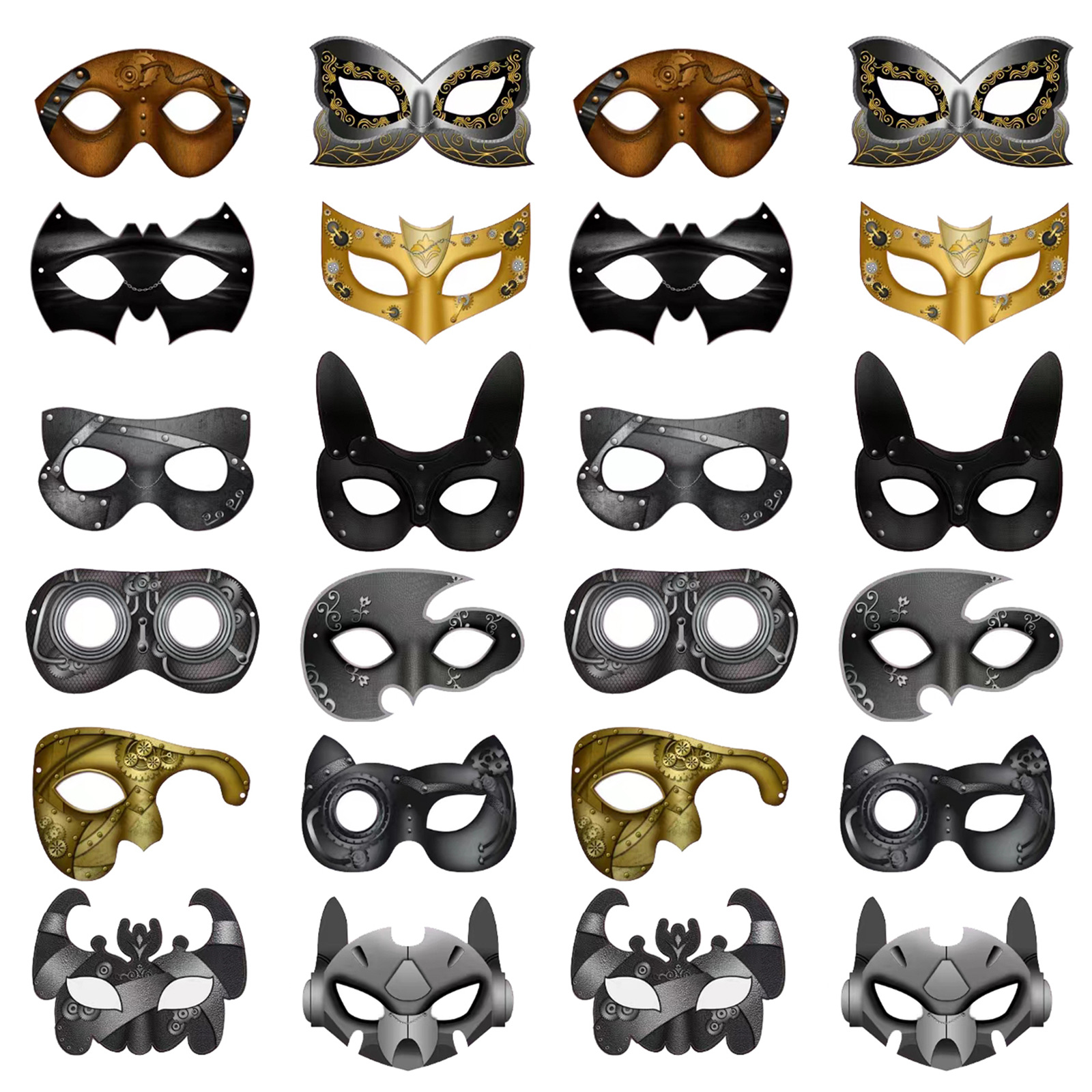 24 pcs set H