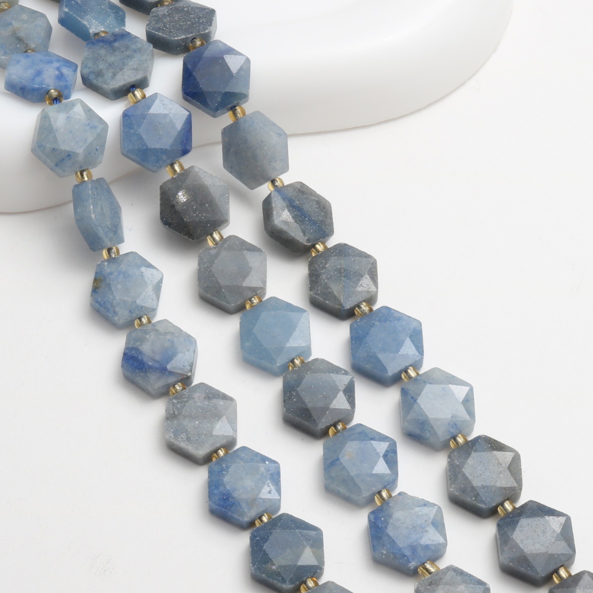 Blue Aventurine 27pcs(12mm)