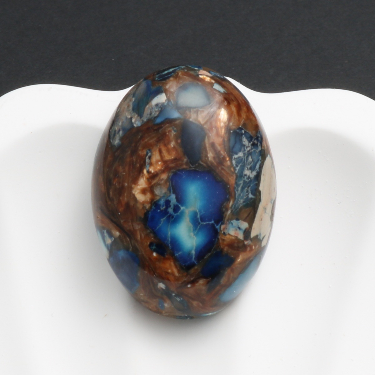 Deep blue coffee 18*25*6mm