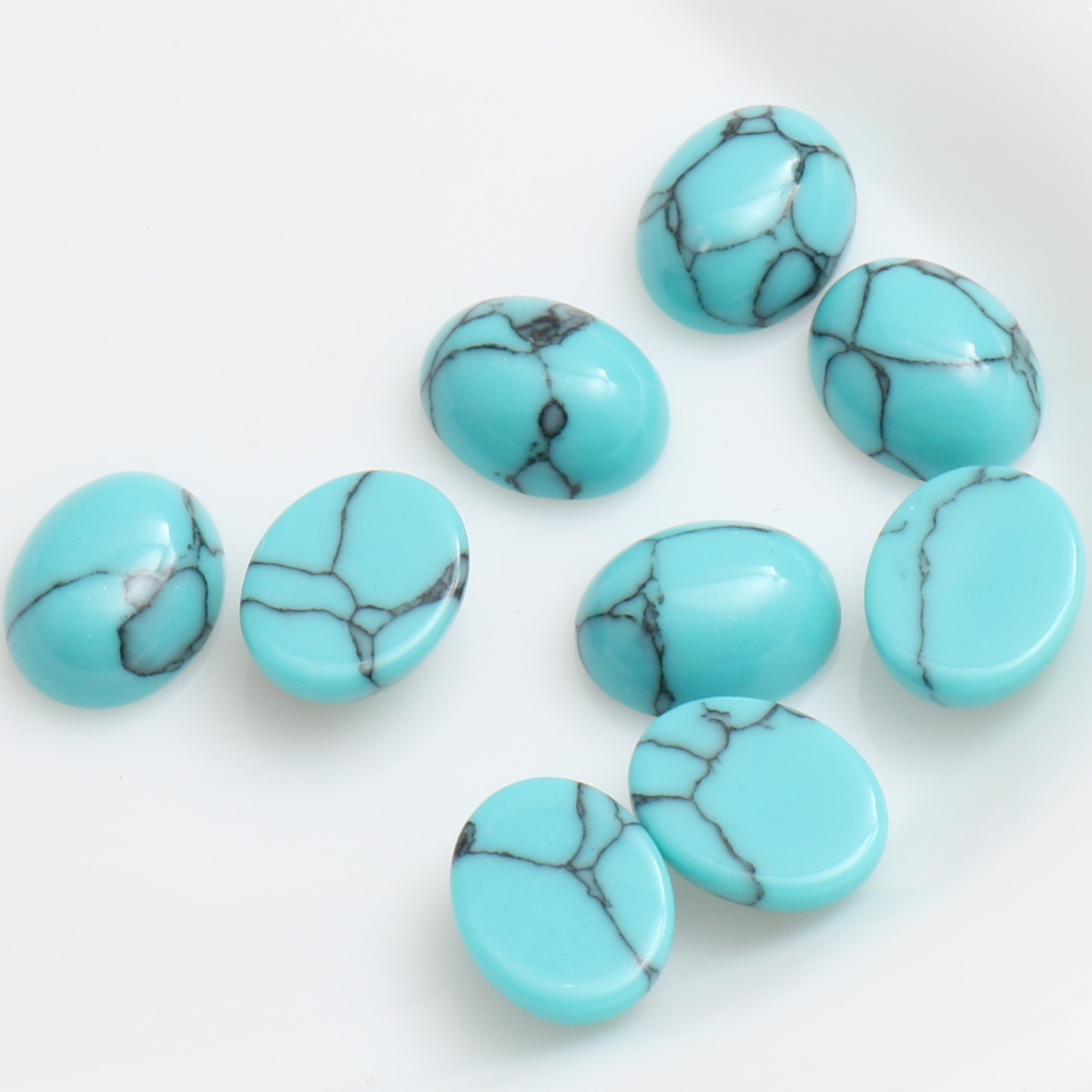 light blue turquoise 4*6ｍｍ