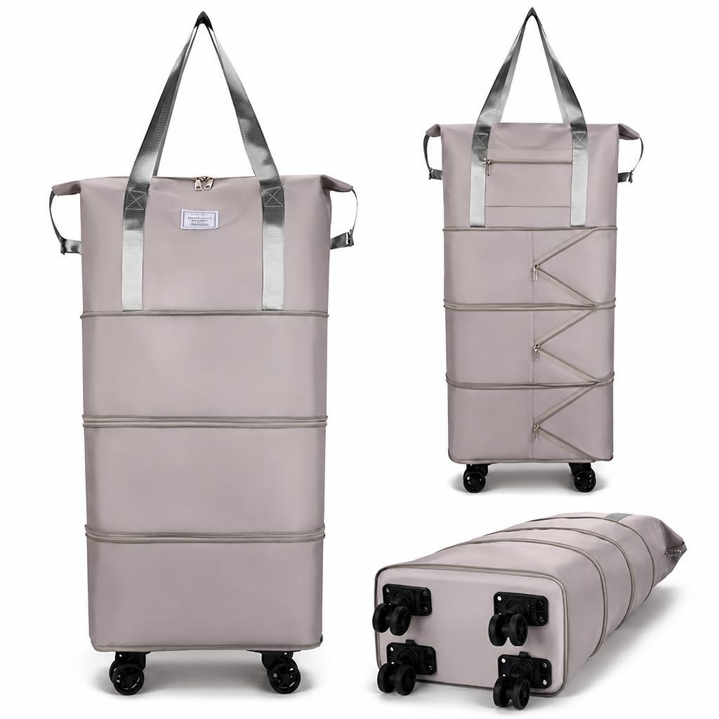 Gray four-layer model, built-in wet and dry separation bag, removable silent universal 4 wheels