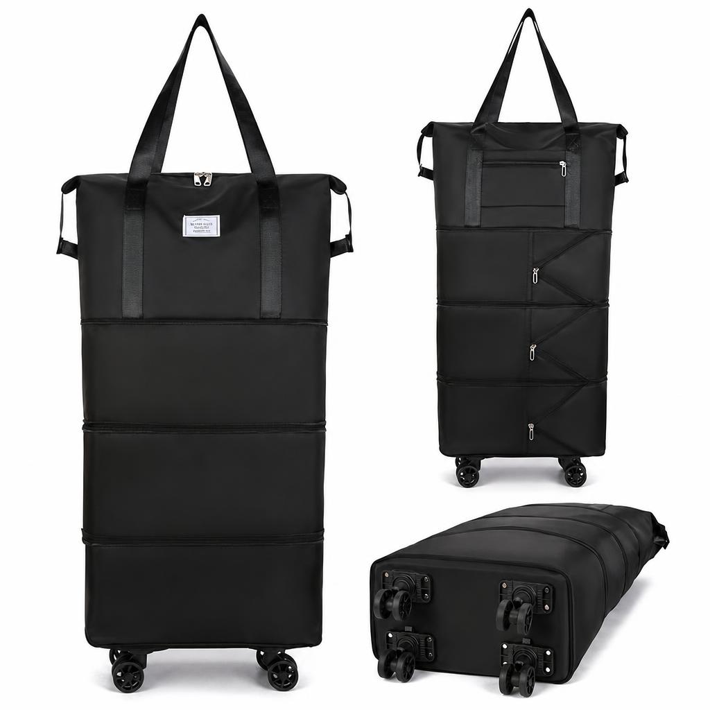 Black four-layer model, built-in wet and dry separation bag, removable silent universal 4 wheels