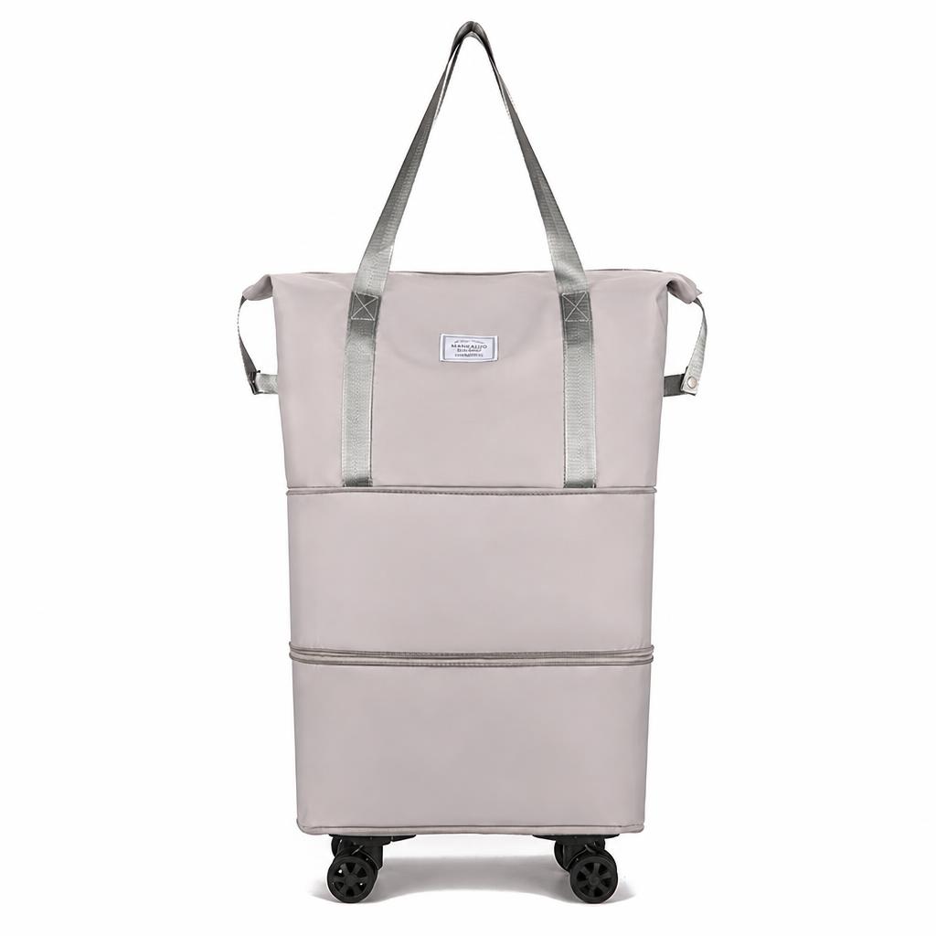 Gray three-layer model, built-in wet and dry separation bag, removable silent universal 4 wheels