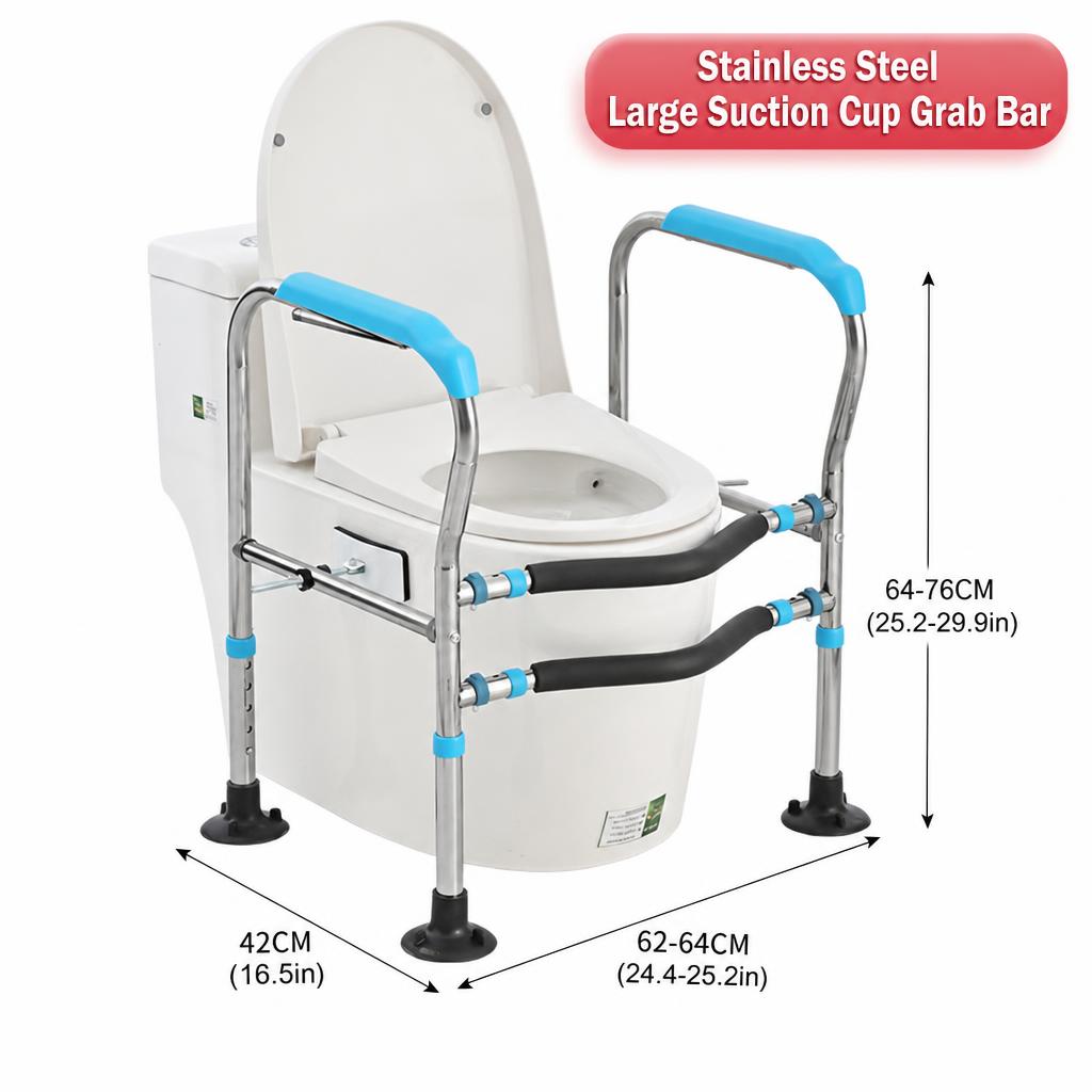 stainless steel with suction pads