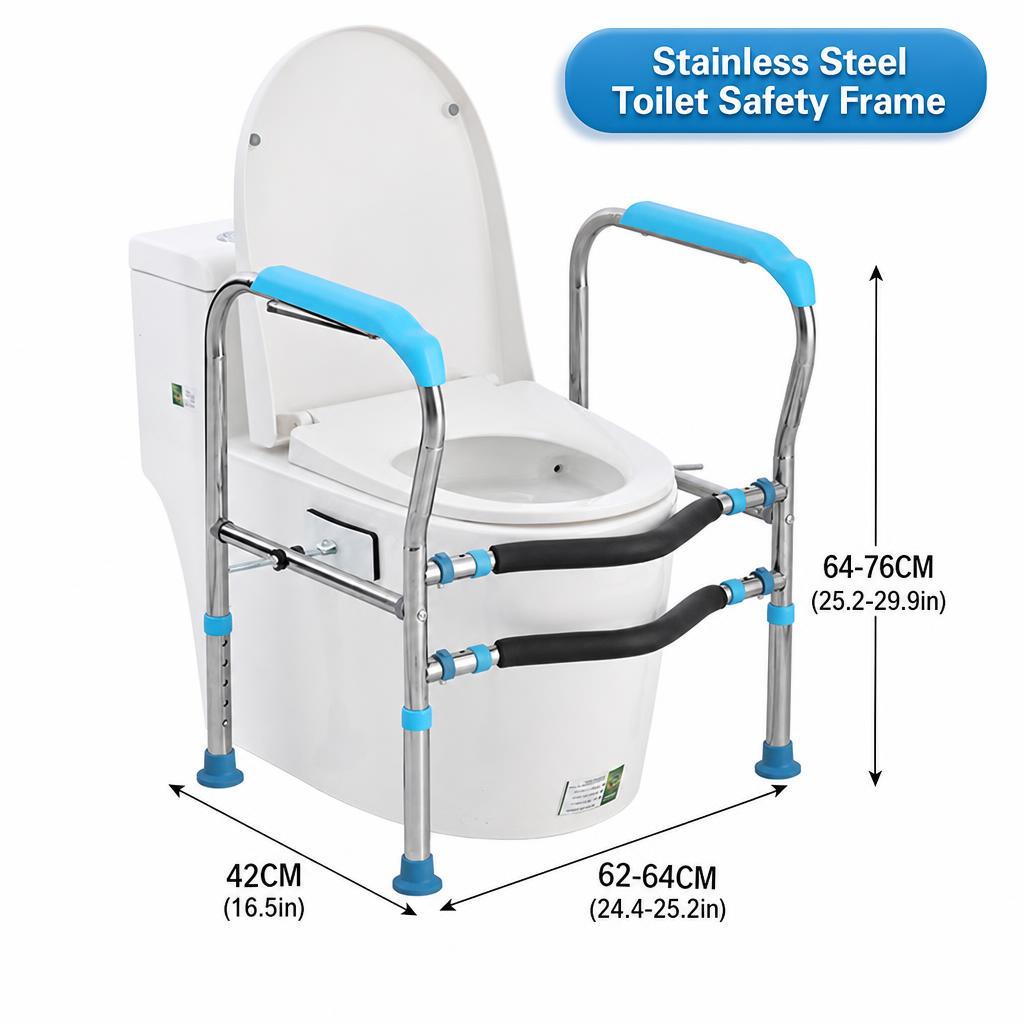 stainless steel with standard pads