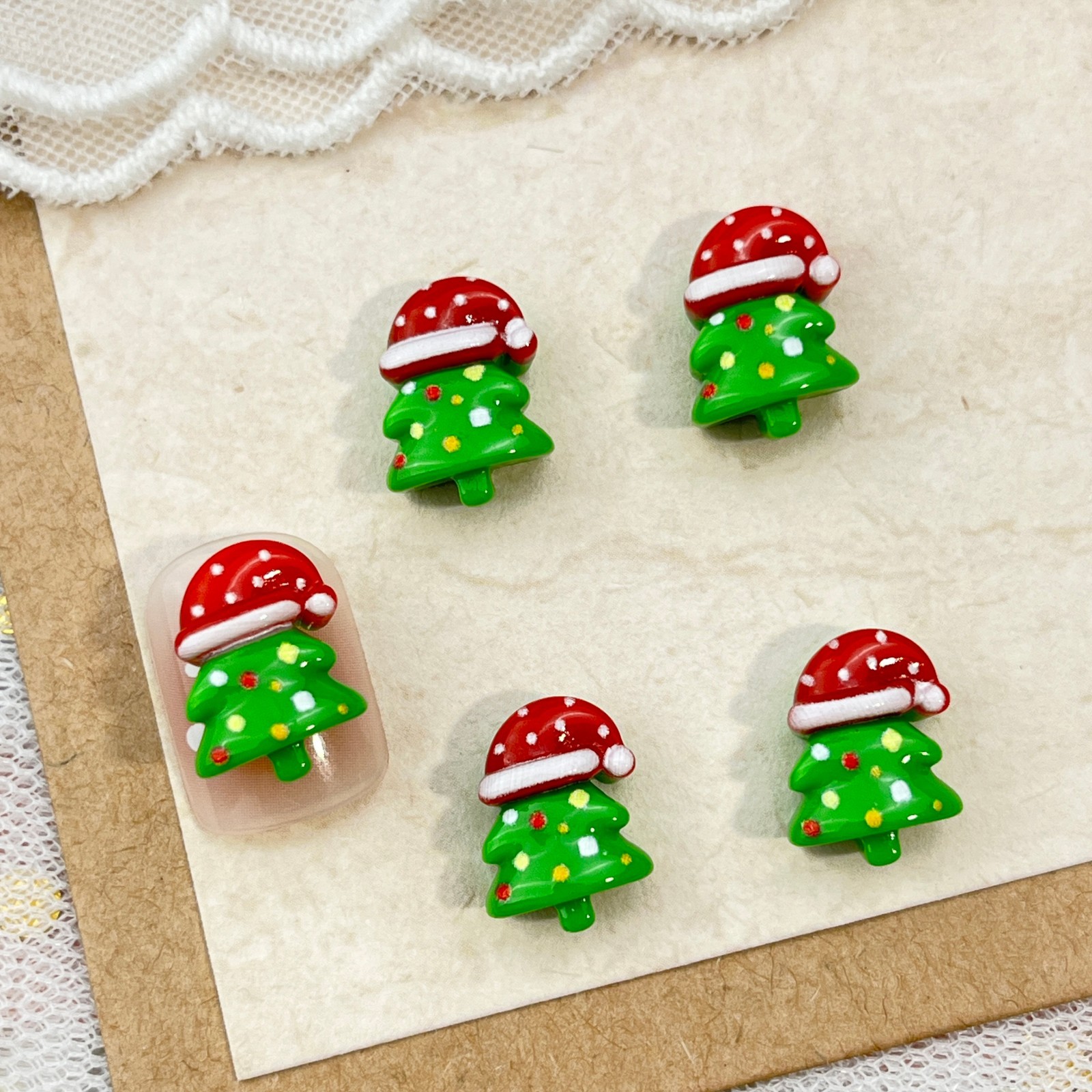 3:# 2 Christmas tree hats
