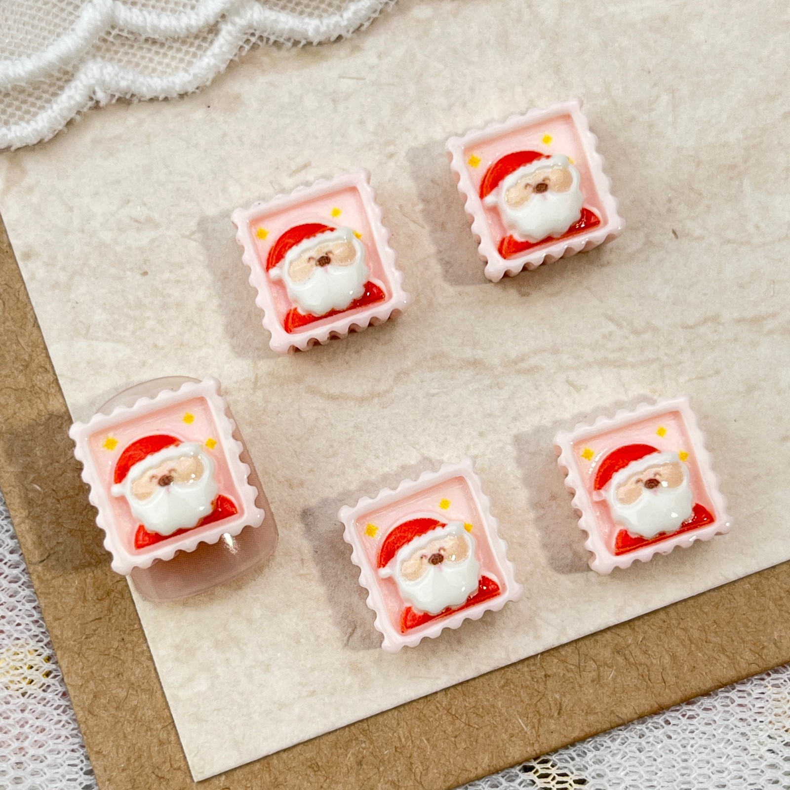 4:# 3 Santa Claus picture frames
