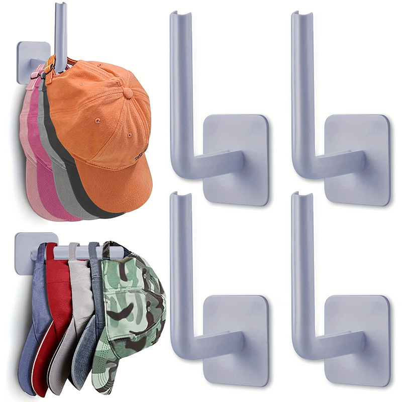 L-Hooks -4 Pack Grey