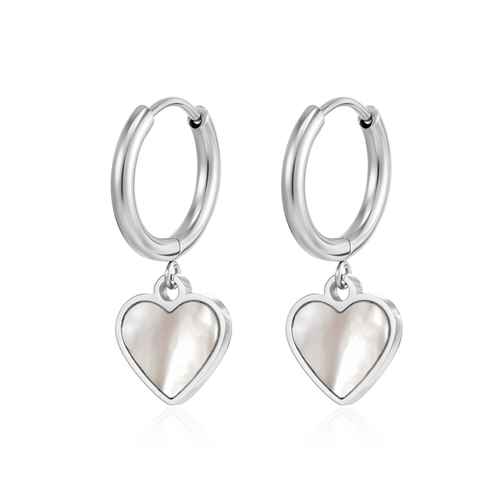 1:Silver earrings
