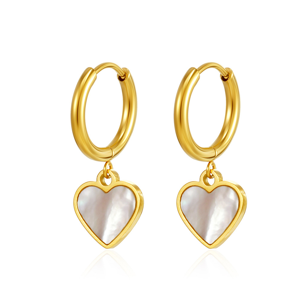 2:Gold earrings