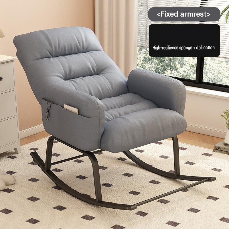 [Scratch-Resistant Fabric] sky blue   no legrest (fixed armrest)