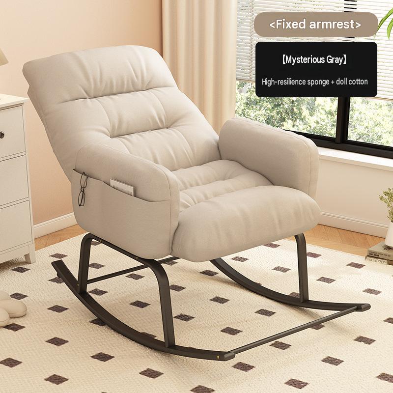 [Scratch-Resistant Fabric] mysterious gray   no leg rest (fixed armrest)
