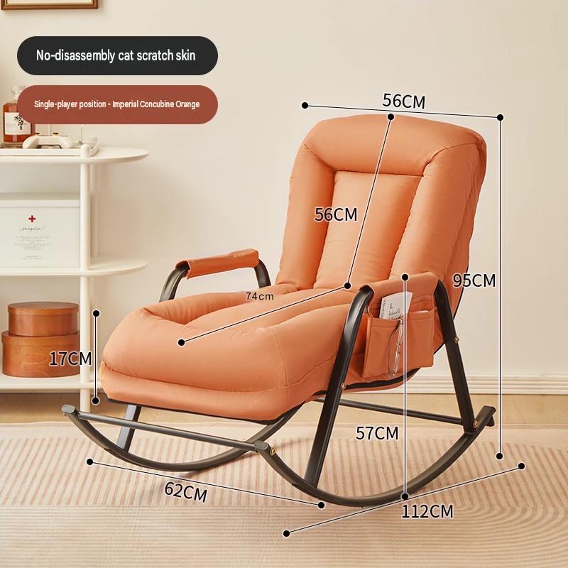 orange Scratch-Resistant Fabric single