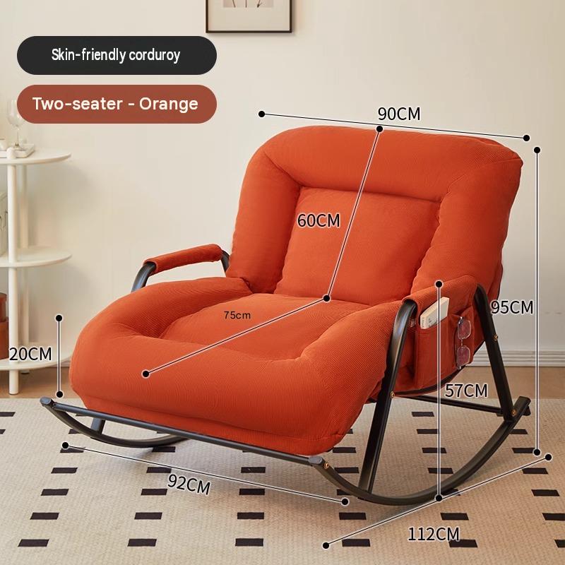 orangered corduroy double