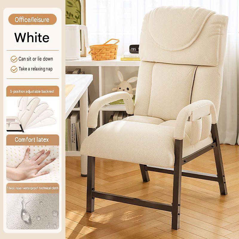 Pearl white   with side pockets [comfortable latex]