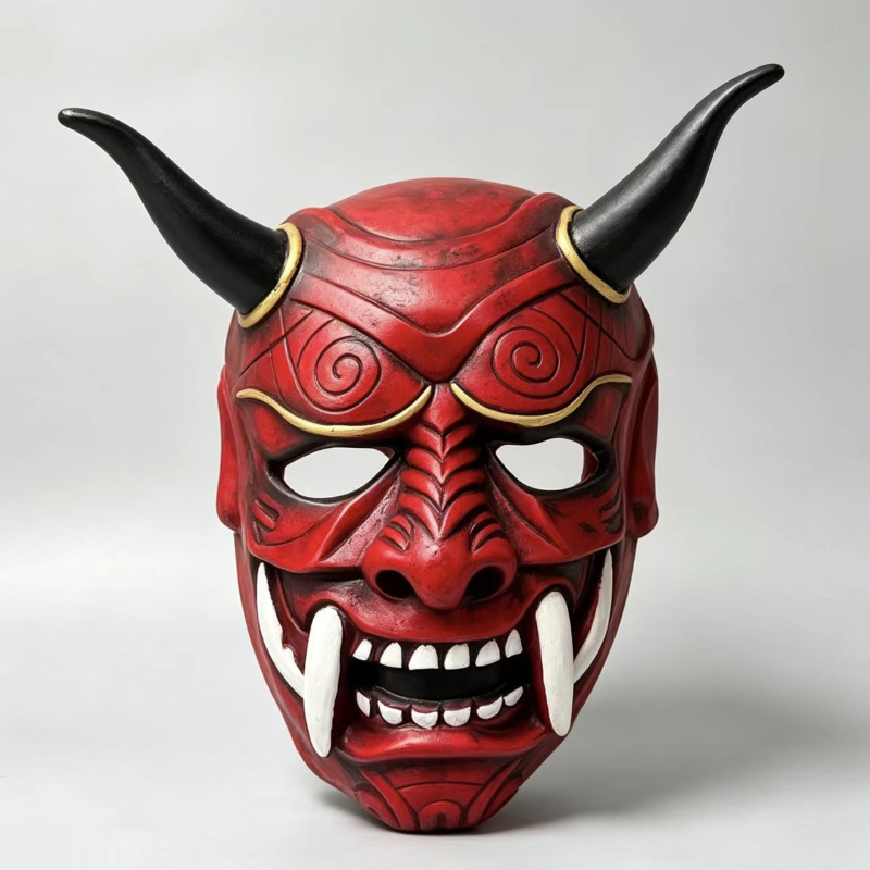 New arrival-11 red flame prajna mask